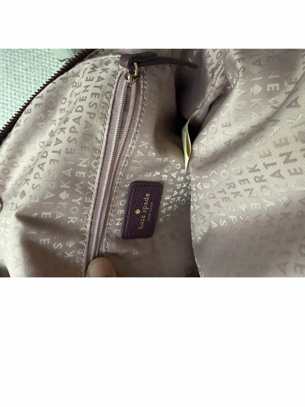 kate spade Plum Pebbled Leather Mini Backpack - Deep Berry